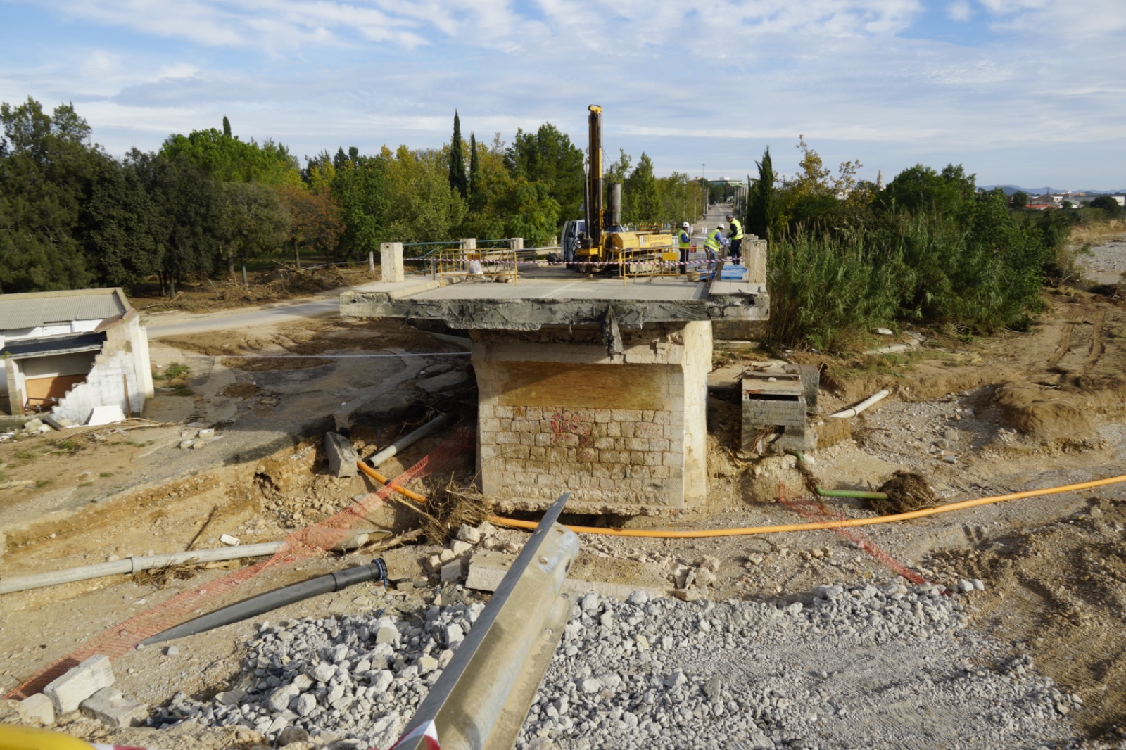 UME y Ejército de Tierra instalarán puentes temporales para reponer infraestructuras dañadas por la DANA